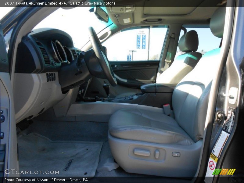 Galactic Gray Mica / Stone 2007 Toyota 4Runner Limited 4x4