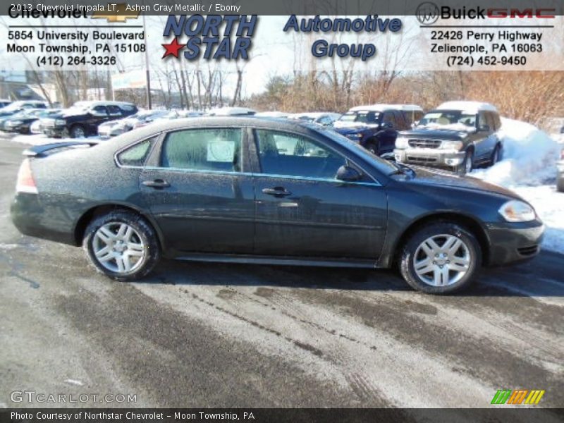 Ashen Gray Metallic / Ebony 2013 Chevrolet Impala LT