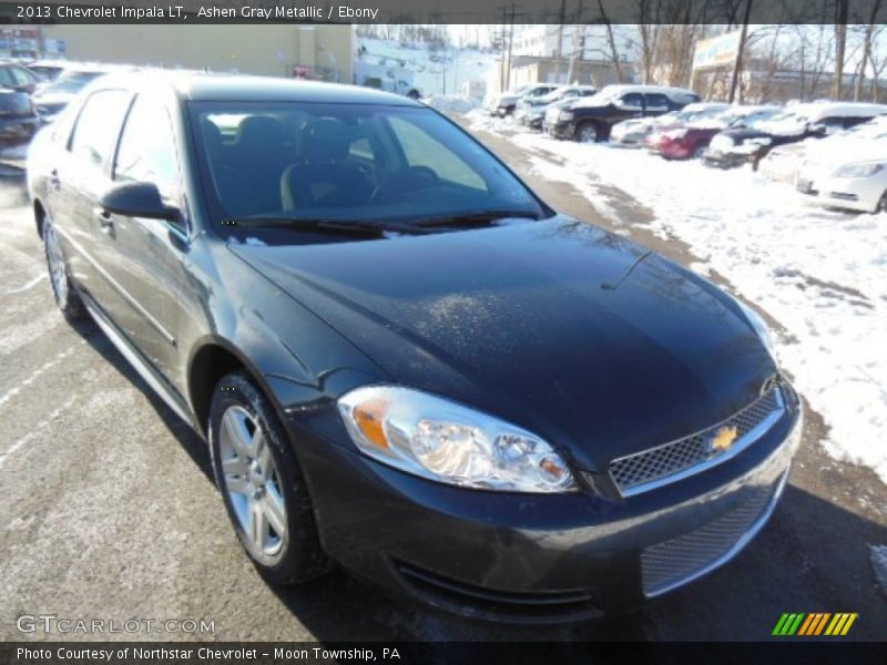 Ashen Gray Metallic / Ebony 2013 Chevrolet Impala LT