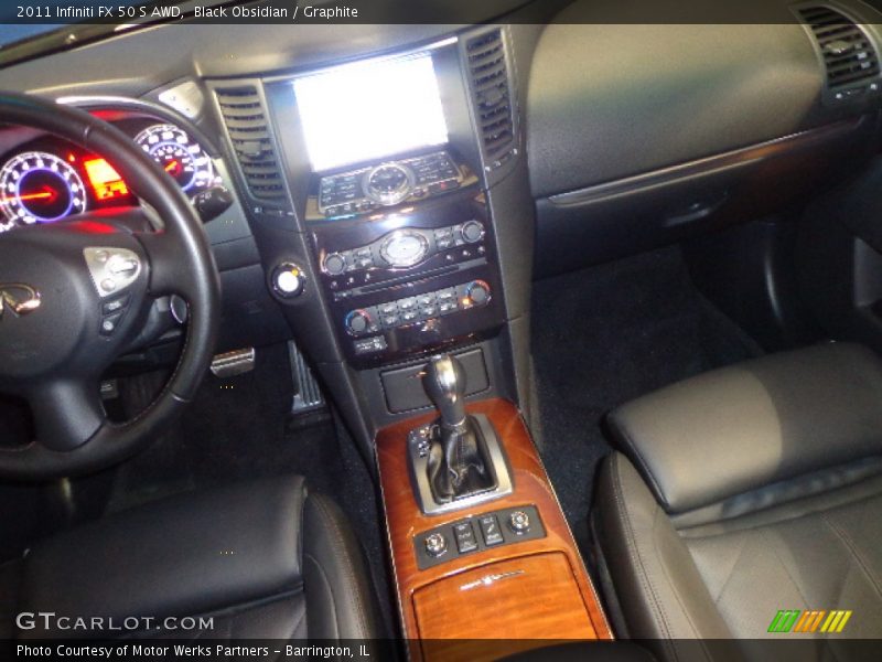 Black Obsidian / Graphite 2011 Infiniti FX 50 S AWD