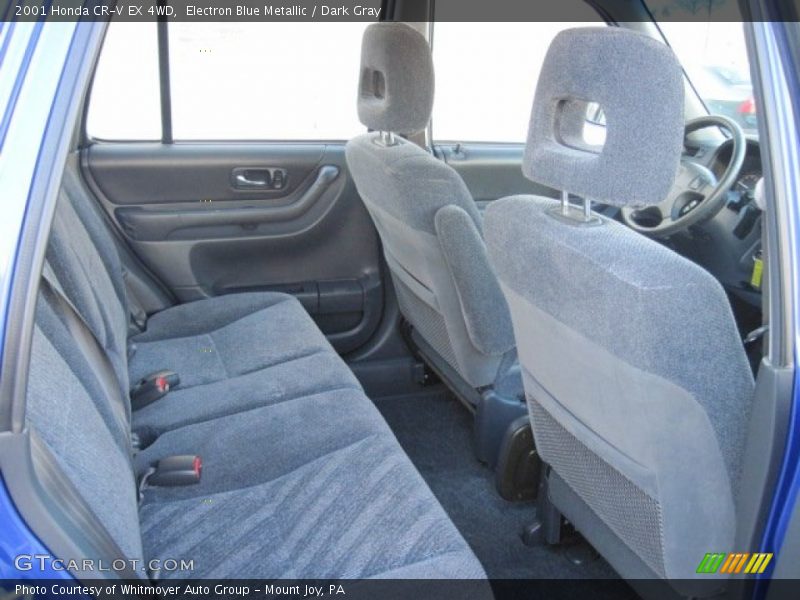 Electron Blue Metallic / Dark Gray 2001 Honda CR-V EX 4WD