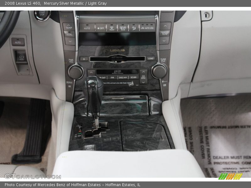 Mercury Silver Metallic / Light Gray 2008 Lexus LS 460