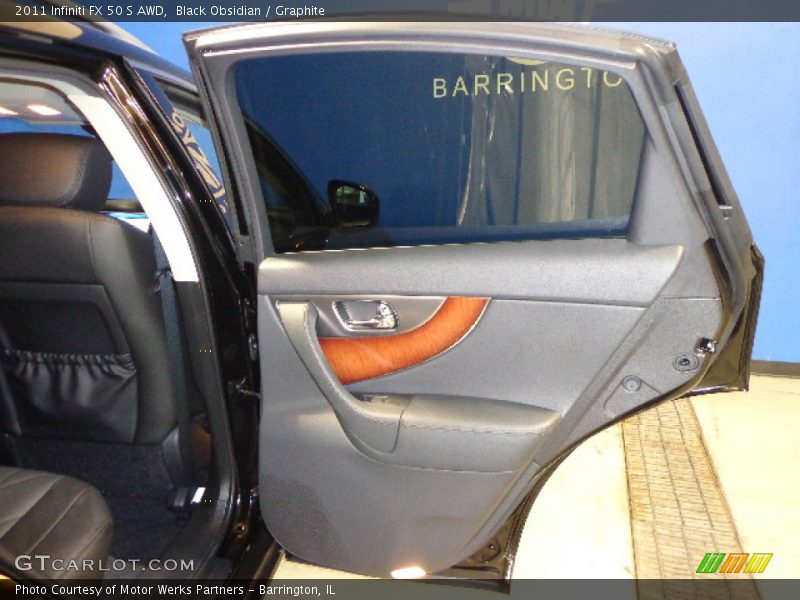 Black Obsidian / Graphite 2011 Infiniti FX 50 S AWD