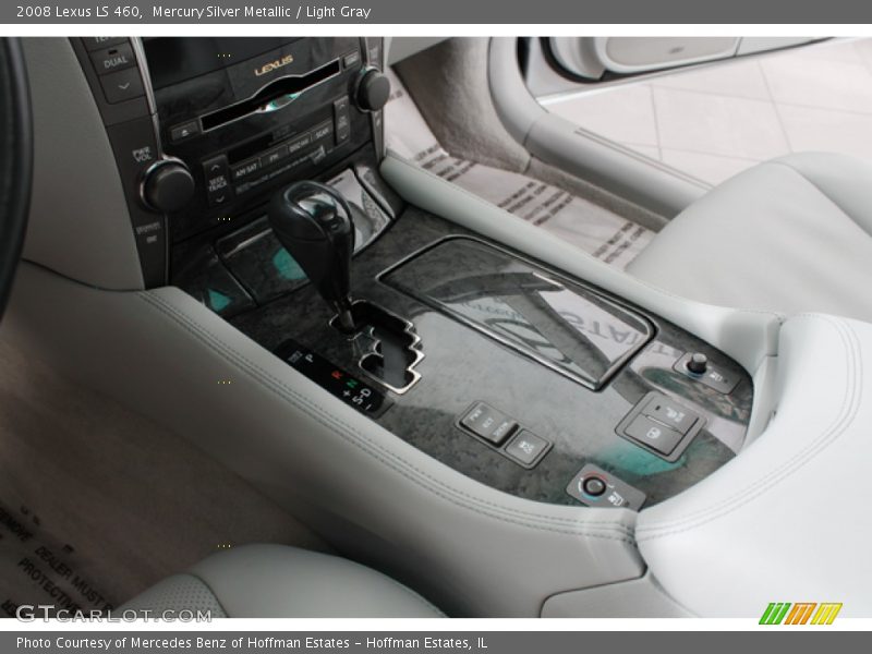 Mercury Silver Metallic / Light Gray 2008 Lexus LS 460