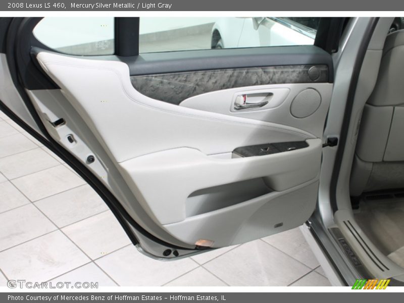 Mercury Silver Metallic / Light Gray 2008 Lexus LS 460