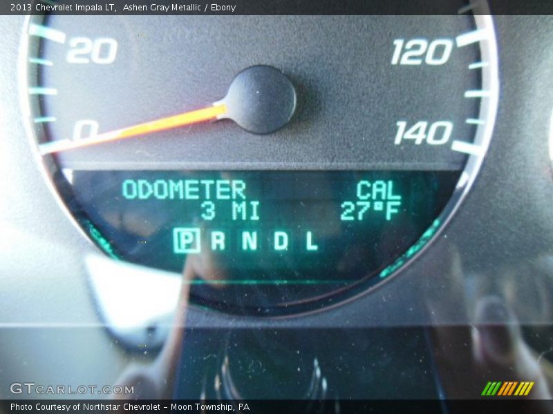 Ashen Gray Metallic / Ebony 2013 Chevrolet Impala LT