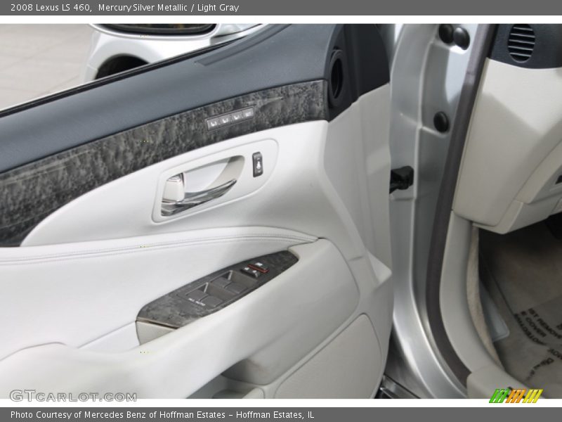 Mercury Silver Metallic / Light Gray 2008 Lexus LS 460