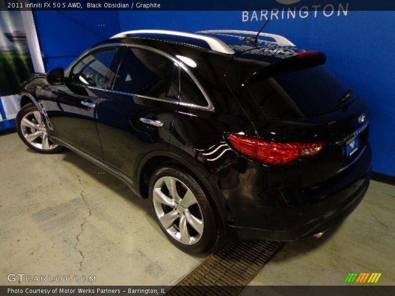 Black Obsidian / Graphite 2011 Infiniti FX 50 S AWD