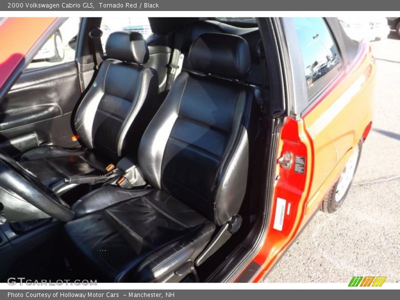 Tornado Red / Black 2000 Volkswagen Cabrio GLS