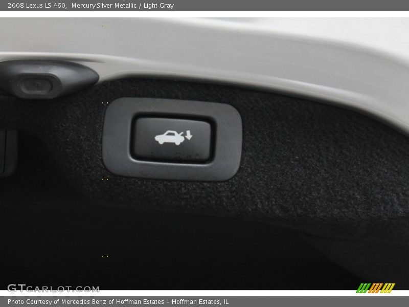 Mercury Silver Metallic / Light Gray 2008 Lexus LS 460