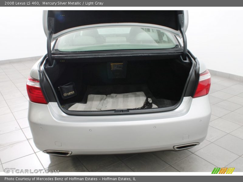 Mercury Silver Metallic / Light Gray 2008 Lexus LS 460