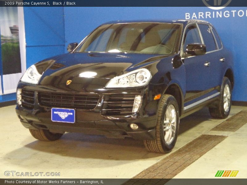 Black / Black 2009 Porsche Cayenne S