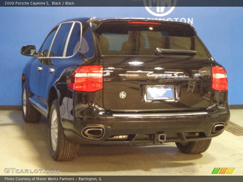 Black / Black 2009 Porsche Cayenne S