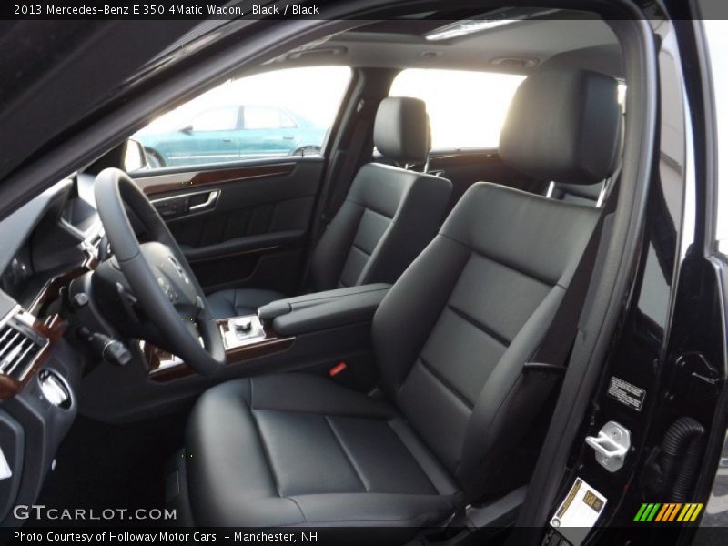 Front Seat of 2013 E 350 4Matic Wagon