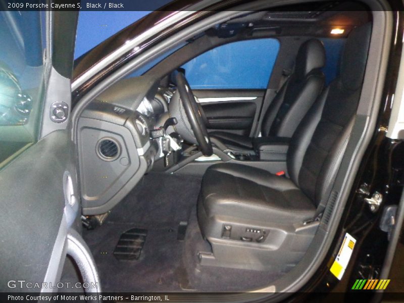 Black / Black 2009 Porsche Cayenne S