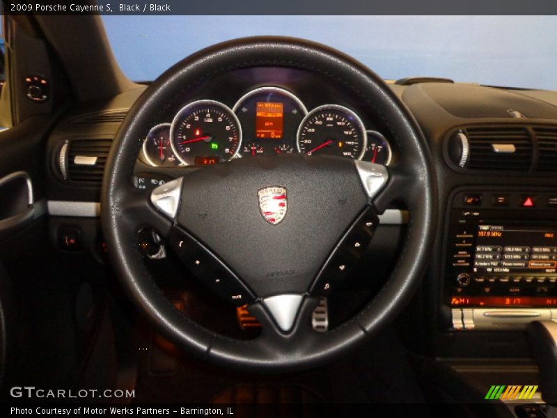 Black / Black 2009 Porsche Cayenne S