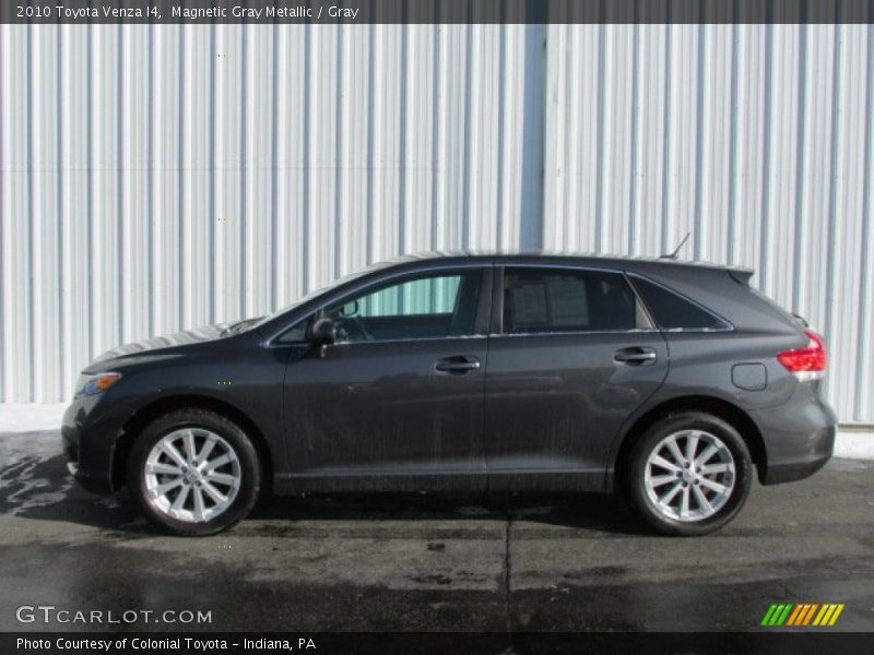 Magnetic Gray Metallic / Gray 2010 Toyota Venza I4