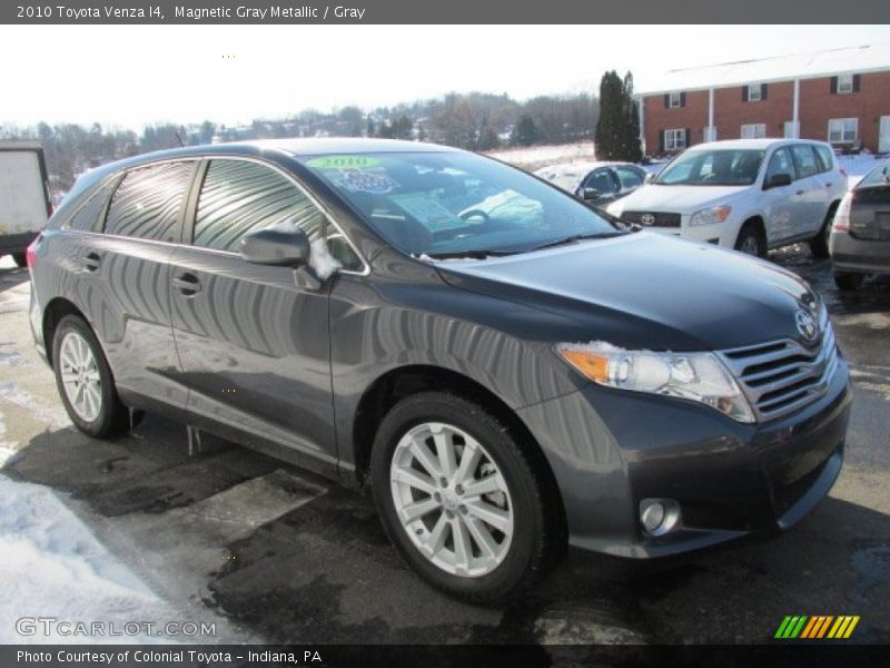 Magnetic Gray Metallic / Gray 2010 Toyota Venza I4