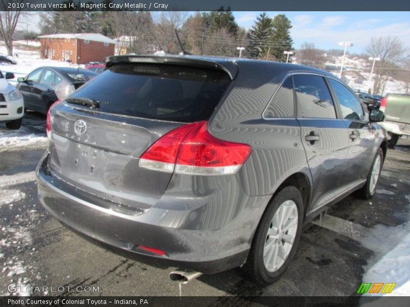 Magnetic Gray Metallic / Gray 2010 Toyota Venza I4
