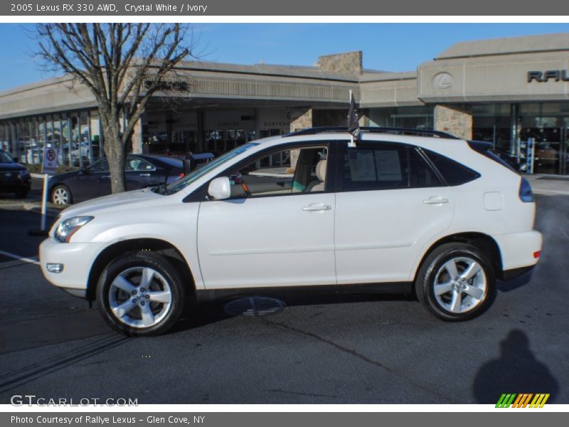 Crystal White / Ivory 2005 Lexus RX 330 AWD