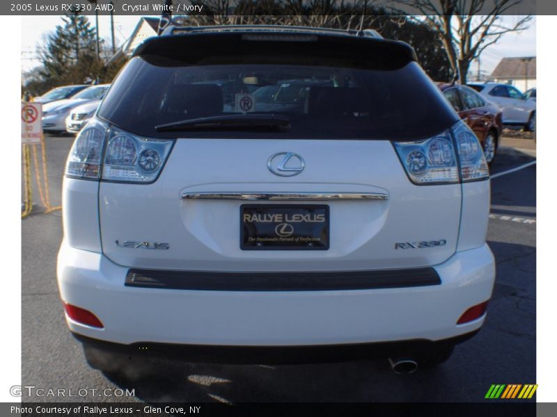 Crystal White / Ivory 2005 Lexus RX 330 AWD