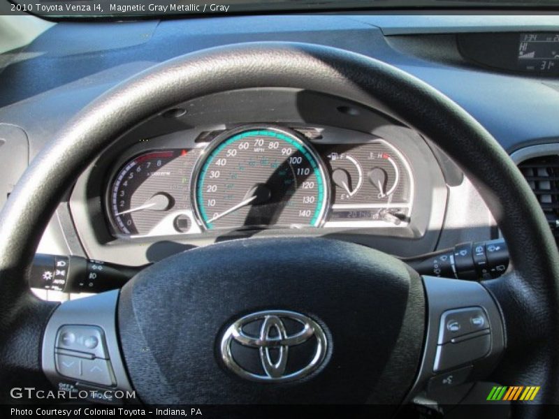 Magnetic Gray Metallic / Gray 2010 Toyota Venza I4