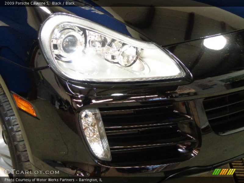 Black / Black 2009 Porsche Cayenne S