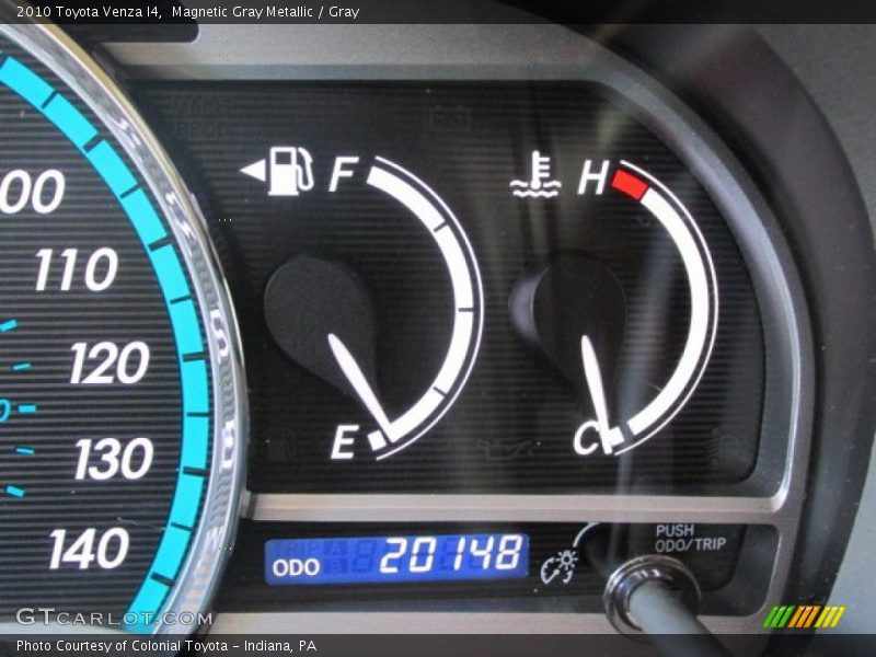 Magnetic Gray Metallic / Gray 2010 Toyota Venza I4