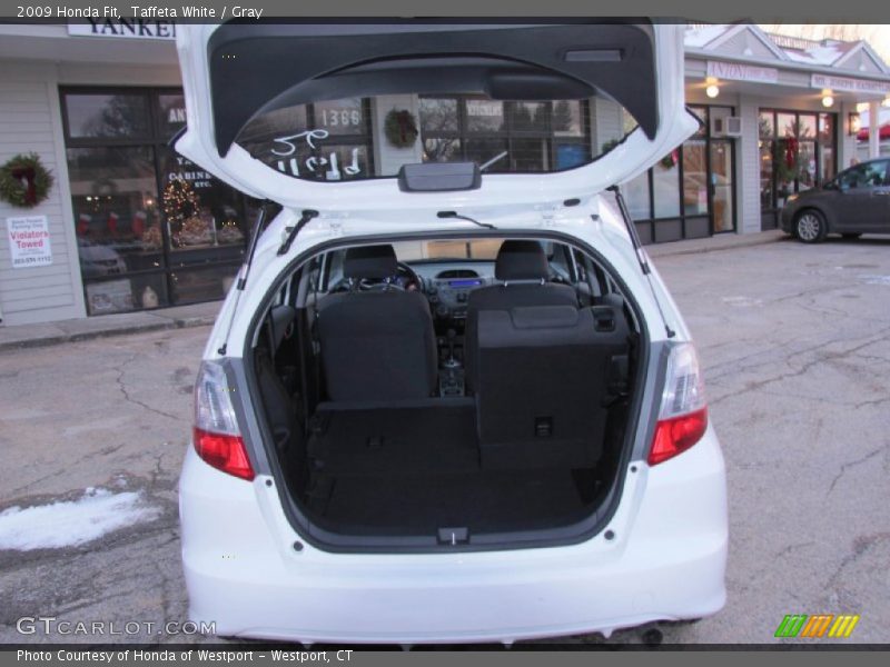 Taffeta White / Gray 2009 Honda Fit