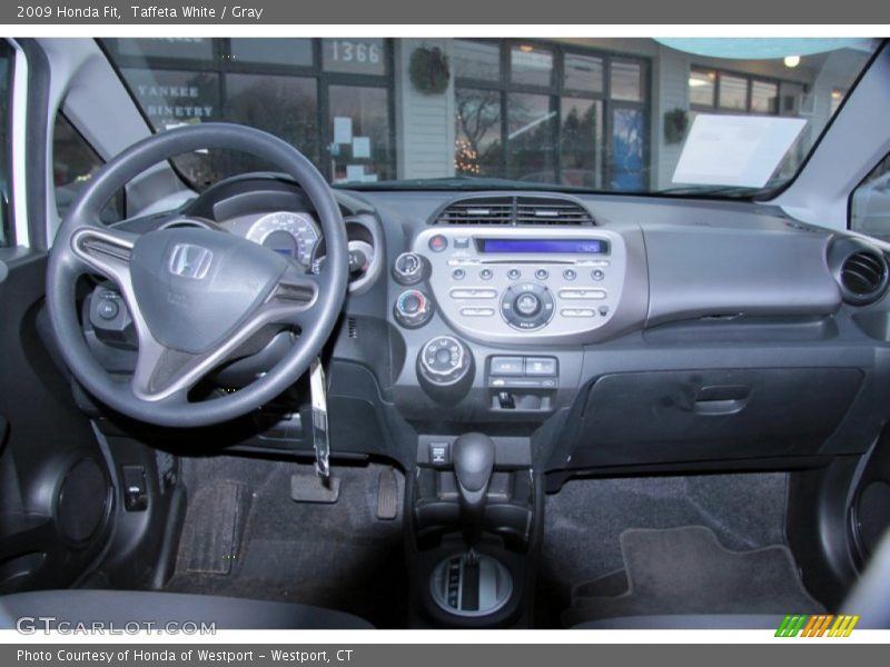 Taffeta White / Gray 2009 Honda Fit