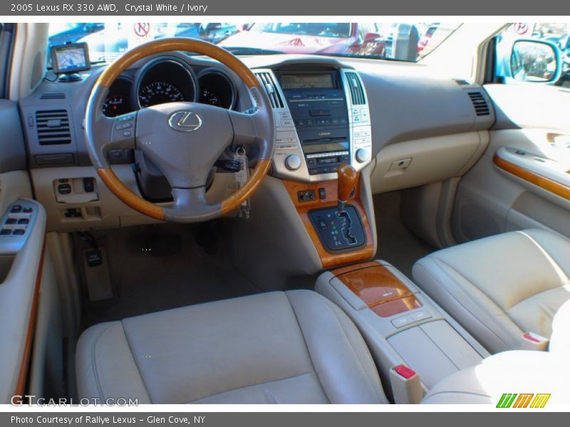 Crystal White / Ivory 2005 Lexus RX 330 AWD
