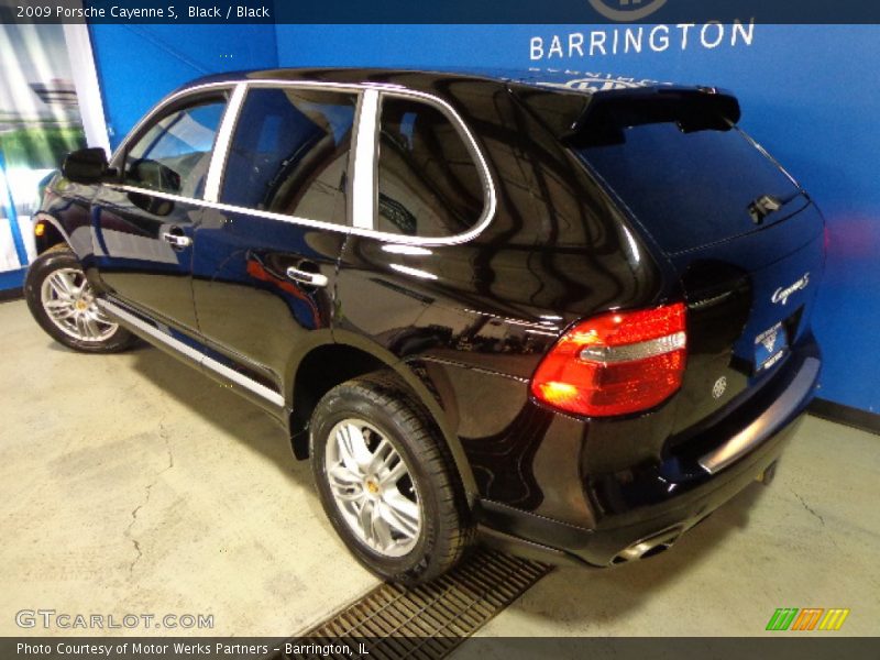 Black / Black 2009 Porsche Cayenne S