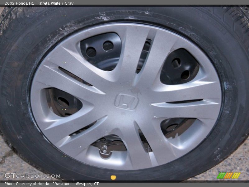 Taffeta White / Gray 2009 Honda Fit
