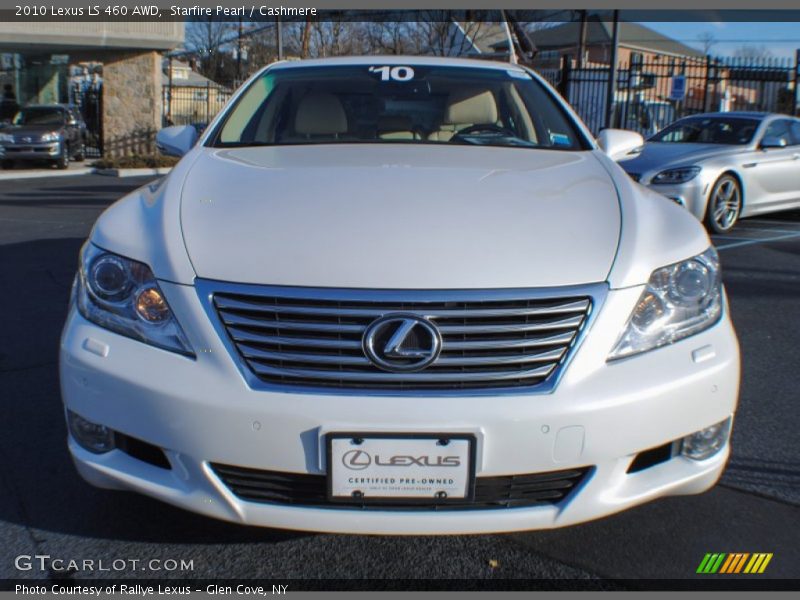 Starfire Pearl / Cashmere 2010 Lexus LS 460 AWD