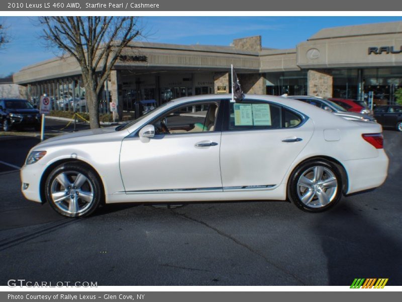 Starfire Pearl / Cashmere 2010 Lexus LS 460 AWD