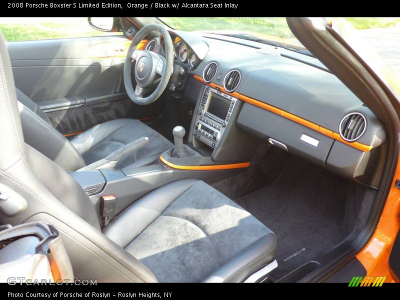 Orange / Black w/ Alcantara Seat Inlay 2008 Porsche Boxster S Limited Edition