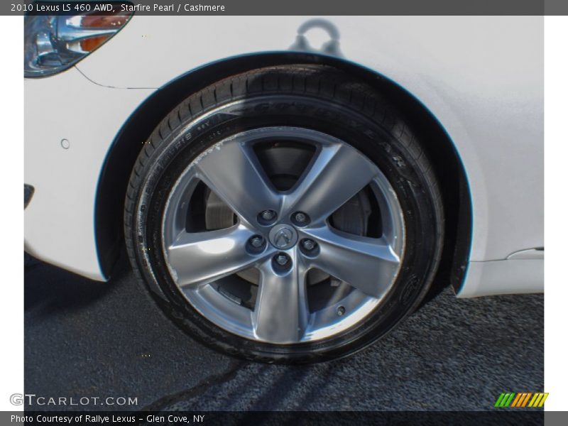 Starfire Pearl / Cashmere 2010 Lexus LS 460 AWD