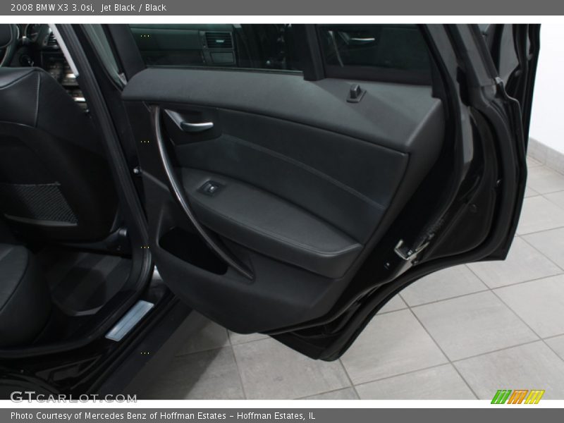 Jet Black / Black 2008 BMW X3 3.0si