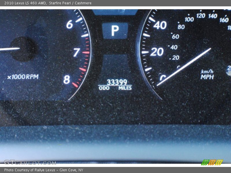 Starfire Pearl / Cashmere 2010 Lexus LS 460 AWD