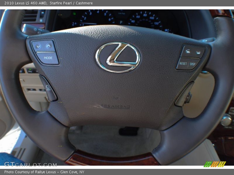 Starfire Pearl / Cashmere 2010 Lexus LS 460 AWD