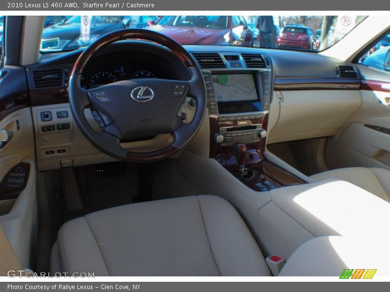 Starfire Pearl / Cashmere 2010 Lexus LS 460 AWD