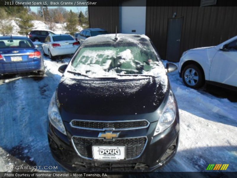 Black Granite / Silver/Silver 2013 Chevrolet Spark LS