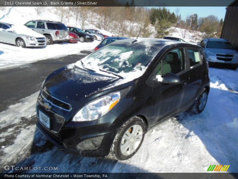 Black Granite / Silver/Silver 2013 Chevrolet Spark LS