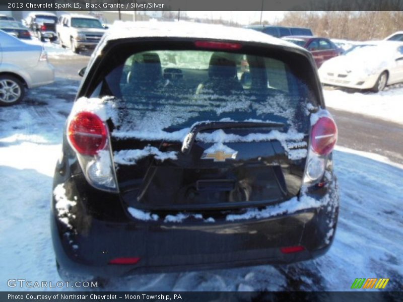 Black Granite / Silver/Silver 2013 Chevrolet Spark LS