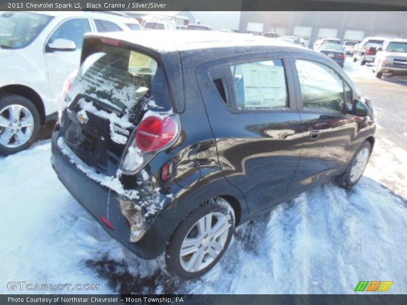 Black Granite / Silver/Silver 2013 Chevrolet Spark LS