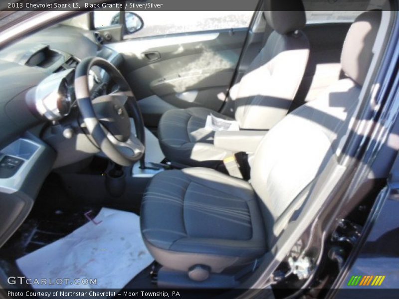 Black Granite / Silver/Silver 2013 Chevrolet Spark LS
