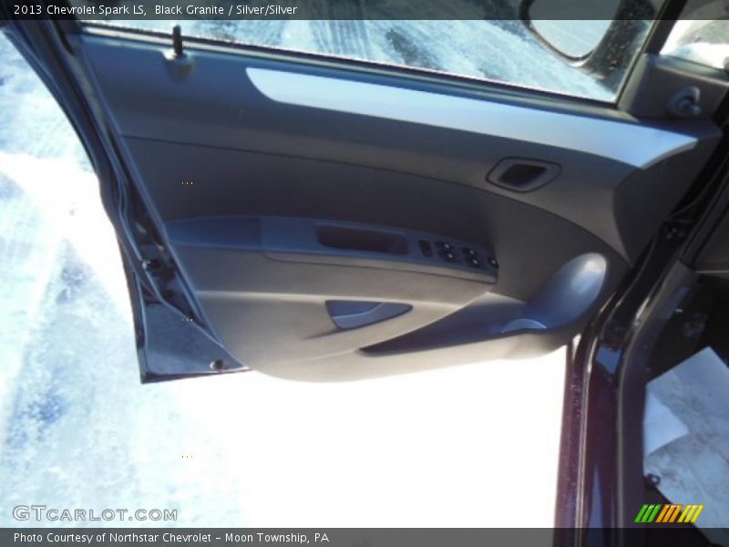 Black Granite / Silver/Silver 2013 Chevrolet Spark LS