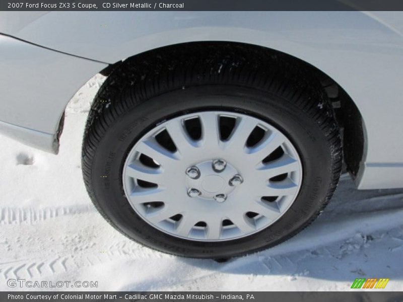 CD Silver Metallic / Charcoal 2007 Ford Focus ZX3 S Coupe