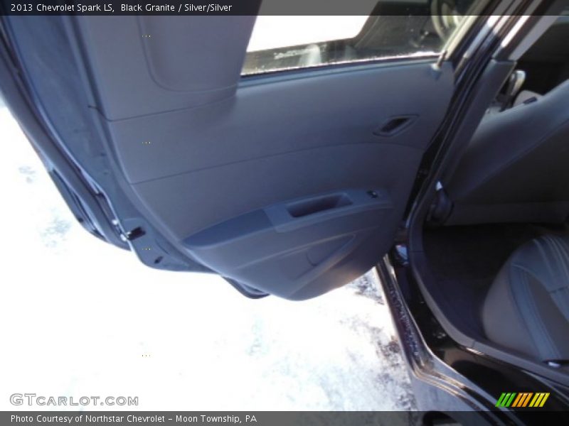 Black Granite / Silver/Silver 2013 Chevrolet Spark LS