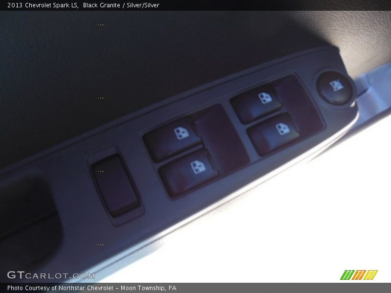 Black Granite / Silver/Silver 2013 Chevrolet Spark LS